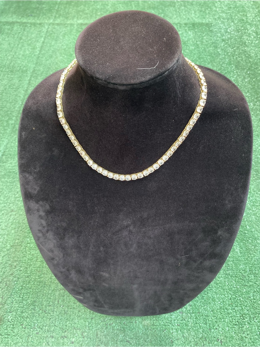 Gold Tennis necklace